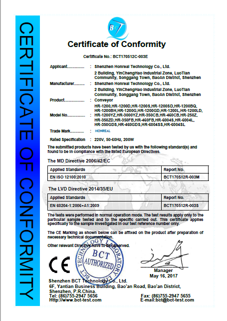 CE certification